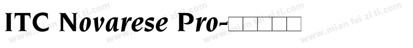 ITC Novarese Pro字体转换